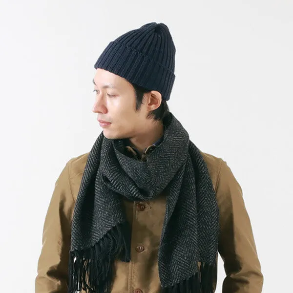 【30％OFF】MUCROS WEAVERS（マクロスウィーバーズ） アルパカ スカーフ / マフラー / ヘリンボーン / ストライプ / メンズ レディース / ALPACA SCARVES【セール】