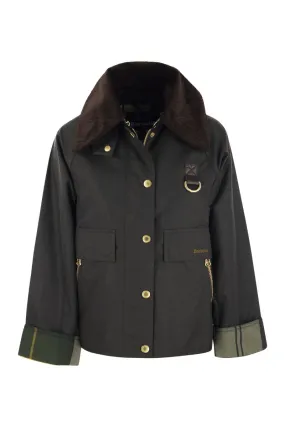 BARBOUR Contemporary Oversized Waxed Jacket - Women's Relaxed Fit