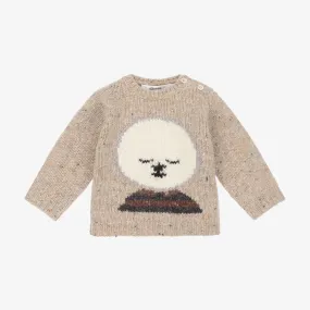 Beige Wool Sweater