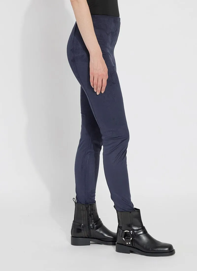 Hi Waist Suede Legging (28 Inseam)