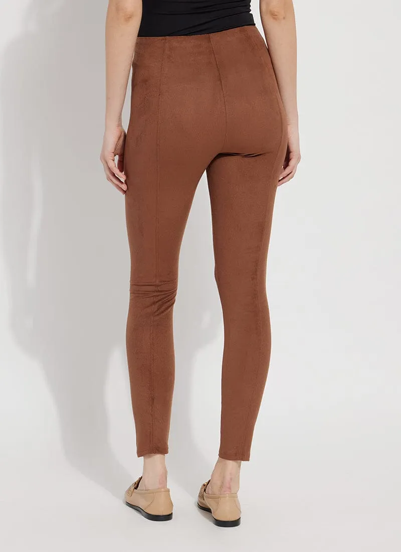 Hi Waist Suede Legging (28 Inseam)