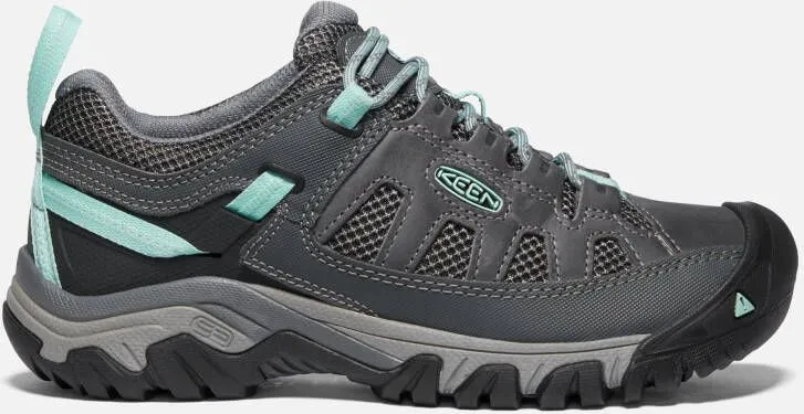 Keen Women's Targhee Vent Shoes Size 10.5 In Steel Grey Ocean Wave