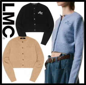 LMC  |Casual Style Street Style Logo Cardigans