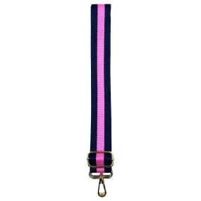 Webbing Bag Strap | Navy Pink